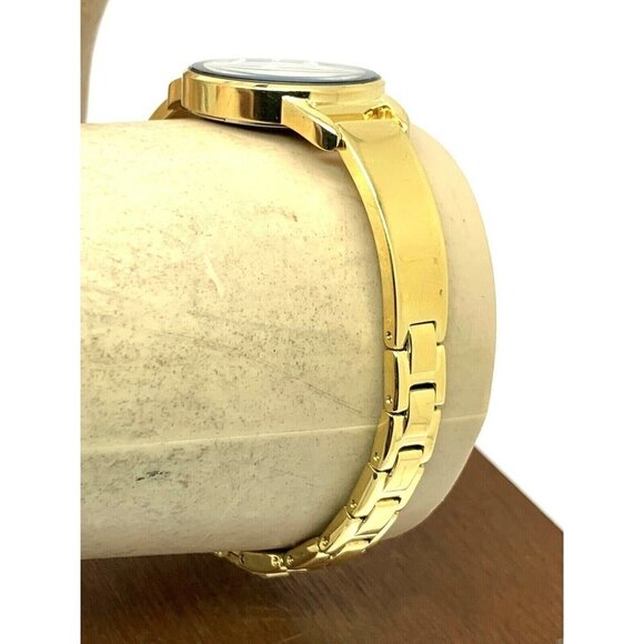 Citizen Women's Watch EZ6372-69E Quartz 26mm Black Dial Gold Tone Steel - Picture 9 of 13